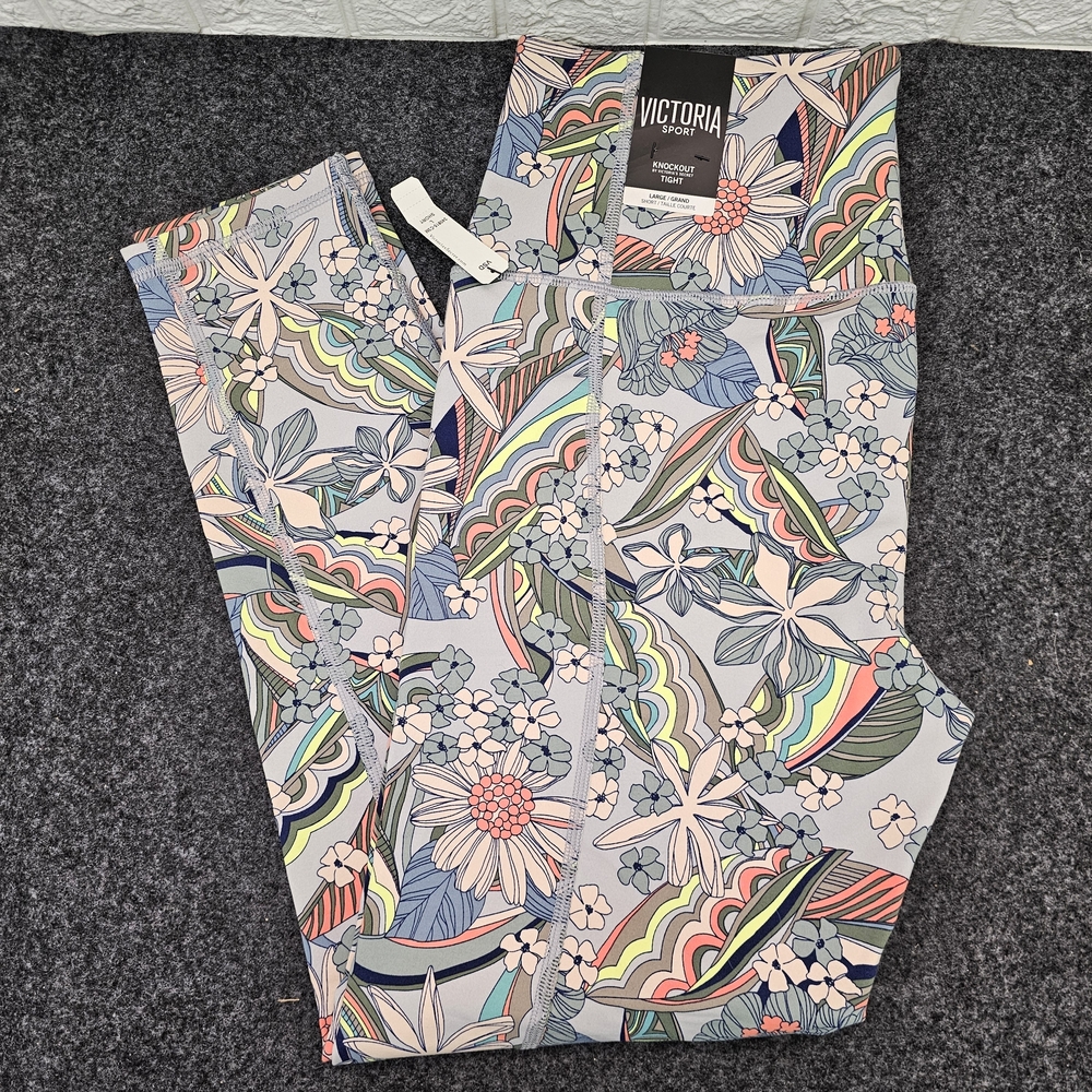 Victoria's Secret Floral Knockout Sport Tights